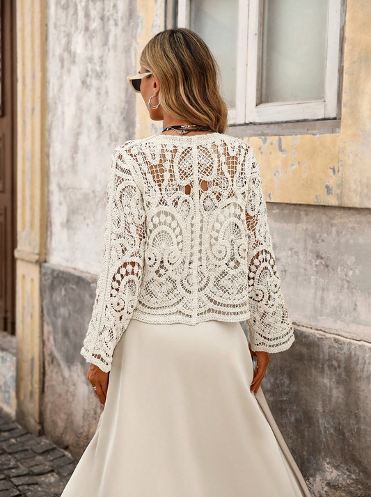 The Resort Crochet Cardigan - Artisanal. Airy. Effortless.