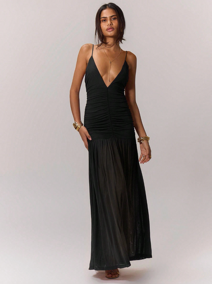 The Asymmetric Ruched Dress - Modern. Sculpted. Dynamic.